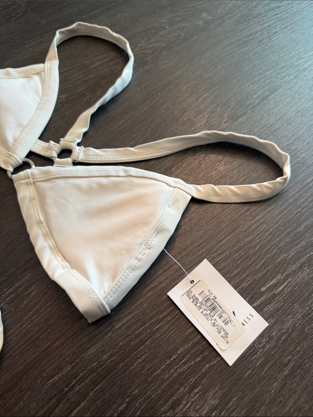 LIONESS white silver detail bikini size XS NWT - Picture 2 of 4